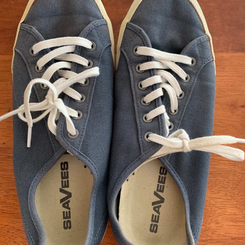 Women's SeaVees Monterey Canvas Sneaker 8.5